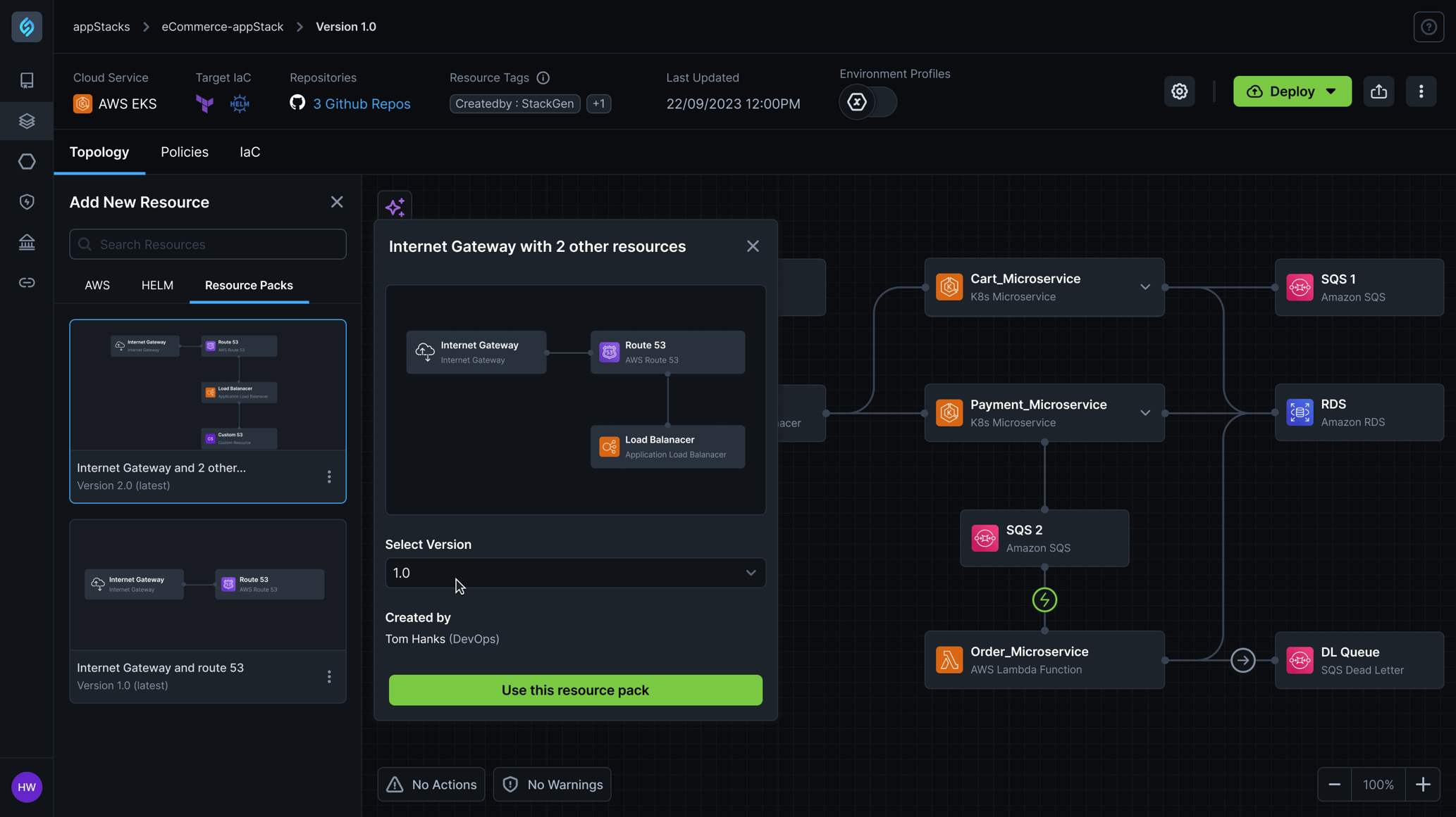 1. Version control for BYO customizations