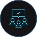 Decorative icon to represent trust