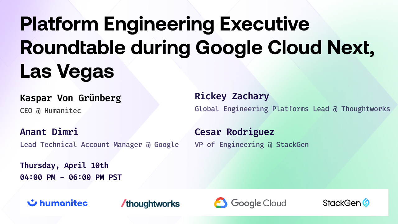 Platform Engineering Executive Roundtable during Google Cloud Next, Las Vegas (2)