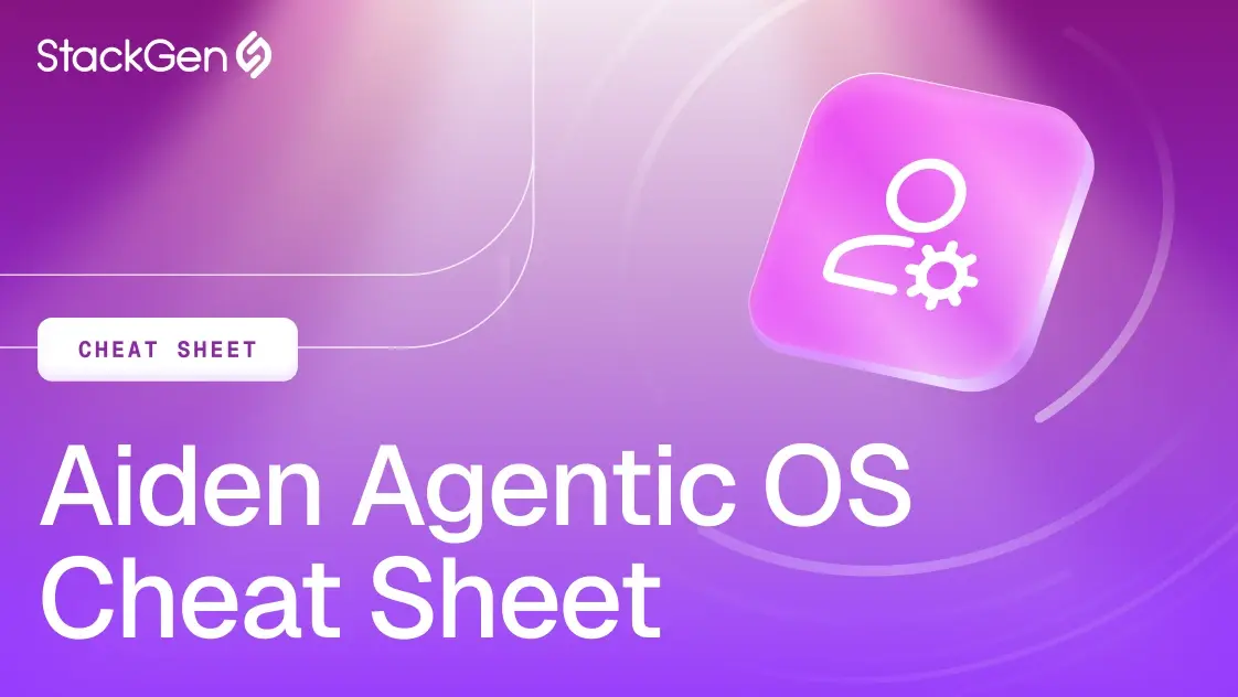Aiden Agentic OS Cheat Sheet